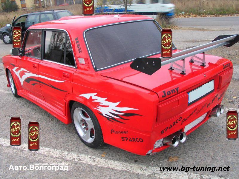 Тюнинг ВАЗ 2107. Фото внешнего тюнинга.
